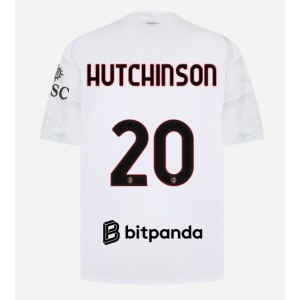 AC Milan Omari Hutchinson #20 Jalkapallovaatteet Vieraspaita 2026-27 Lyhythihainen